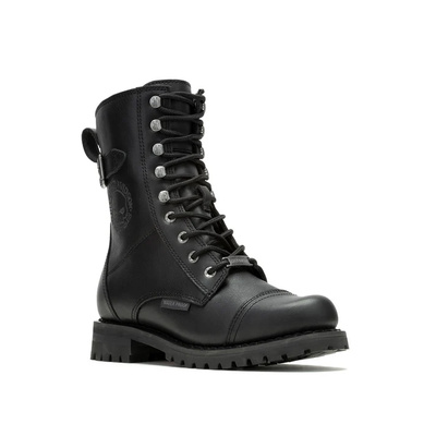 Harley-Davidson Balsa Skull Waterproof Womens Motorcycle Boots - Black