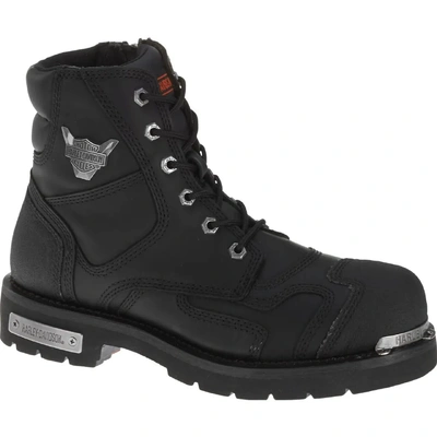 Harley-Davidson Stealth Mens Leather Motorcycle Boots - Black