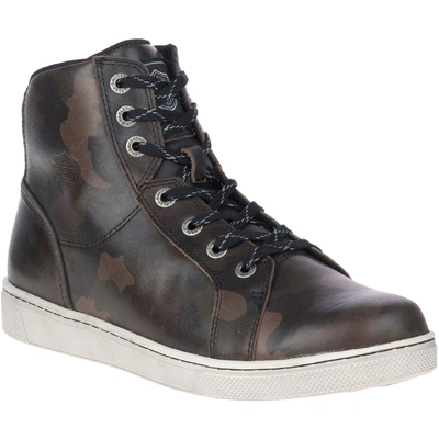 Harley-Davidson Mens Bateman 5-Inch Motorcycle Riding Boots - Camo