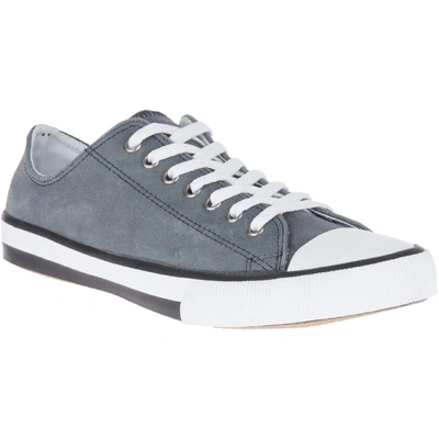 Harley-Davidson Mens Claymore Leather Sneakers - Grey