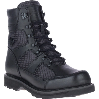 Harley-Davidson Mens Lensfield 7-Inch Motorcycle Boots - Black