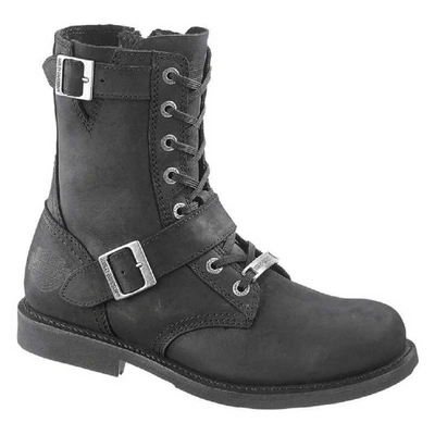 Harley-Davidson Ranger 8-Inch Mens Leather Motorcycle Boots - Black