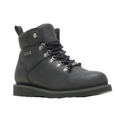 Harley-Davidson Mens Denway 5" WP Motorcycle Boots - Black