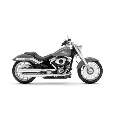 2026 Harley-Davidson Fat Boy - Dark Billiard Gray