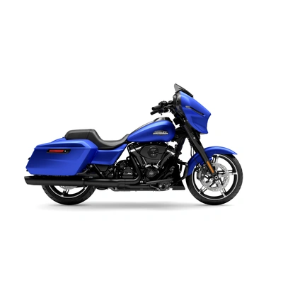 2026 Harley-Davidson Street Glide - Aurora Blue Denim - Black Trim