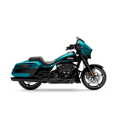 2026 Harley-Davidson Street Glide - Teal Thunder/ Vivid Black - Black Trim