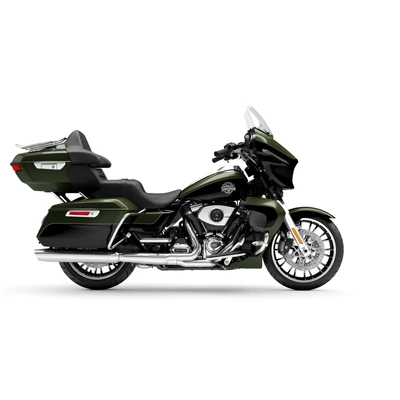 2026 Harley-Davidson Street Glide Limited - Olive Steel Metallic/Vivid Black - Chrome Trim