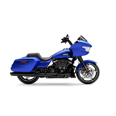 2026 Harley-Davidson Road Glide - Aurora Blue Denim - Black Trim
