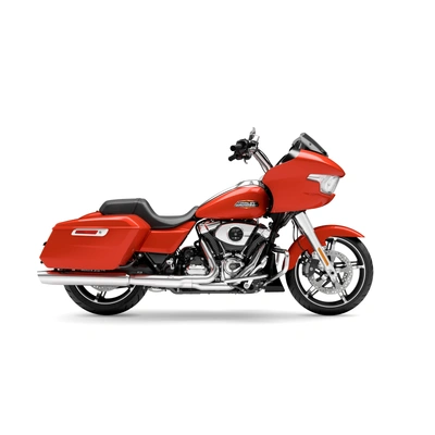 2026 Harley-Davidson Road Glide - Blood Orange - Chrome Trim