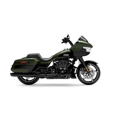 2026 Harley-Davidson Road Glide - Olive Steel Metallic/Vivid Black - Black Trim