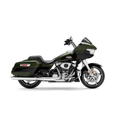 2026 Harley-Davidson Road Glide - Olive Steel Metallic/Vivid Black - Chrome Trim