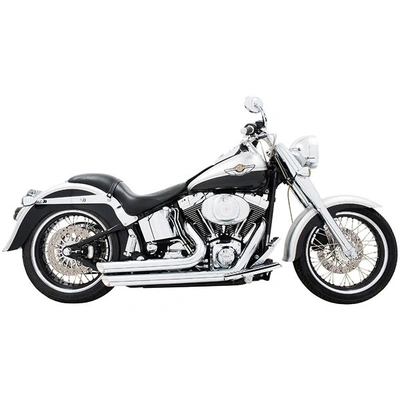 Amendment Exhaust - Chrome. Fits Softail 1986-2017