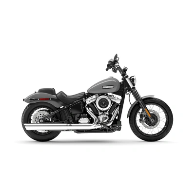 2026 Harley-Davidson Street Bob - Dark Billiard Gray - Laced Wheels