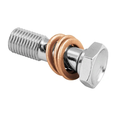 3/8in. Double Banjo Bolt - Chrome