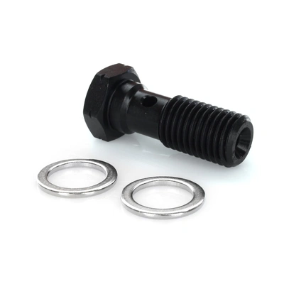 12mm M12 x 1.50 Banjo Bolt - Black