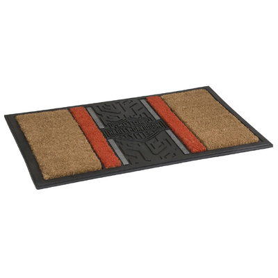 Harley-Davidson Tyre Tread Entry Mat - Black