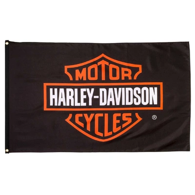 Harley-Davidson Weather-Resistant H-D Nostalgic Bar &amp; Shield Flag - Large