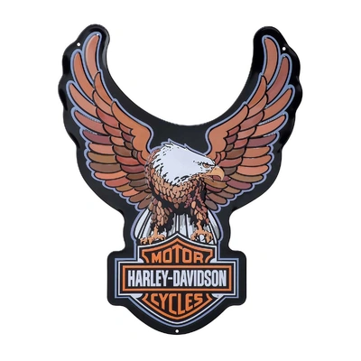 Harley-Davidson Bar &amp; Shield Eagle Tin Sign