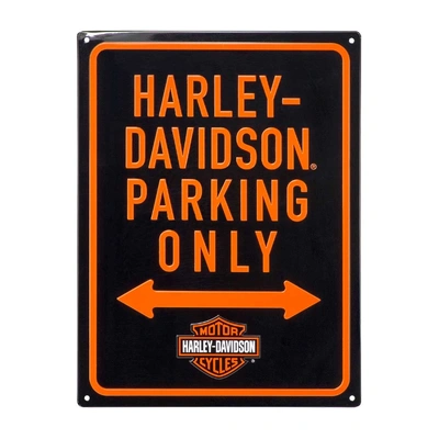Harley-Davidson Parking Only Tin Sign