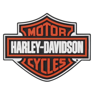 Harley-Davidson Bar &amp; Shield Rubber Coaster Set