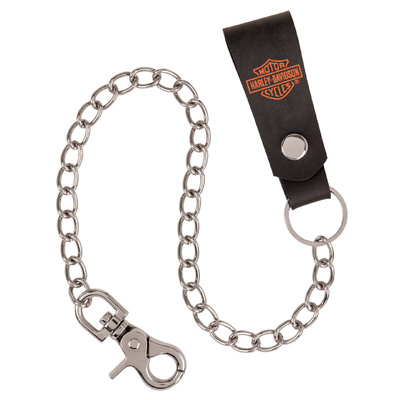 Harley-Davidson Mens 23 inch Bar & Shield Original Wallet Chain