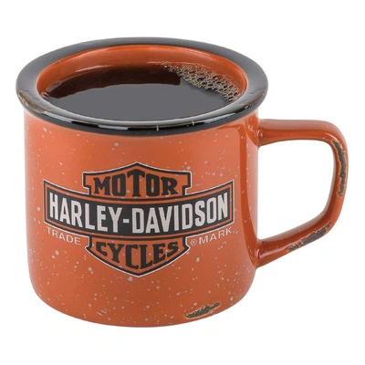 Harley-Davidson Trademark Bar &amp; Shield Logo Campfire Mug - 14 oz