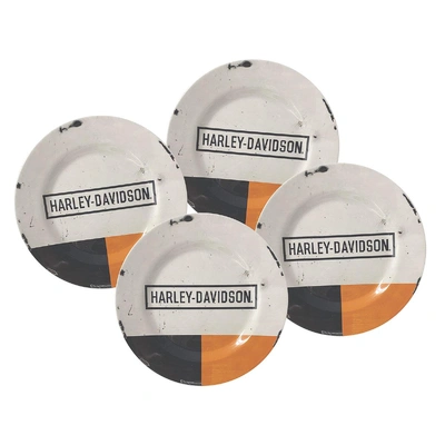 Harley-Davidson Retro Block Plate Set