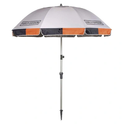Harley-Davidson Retro Block Beach Umbrella