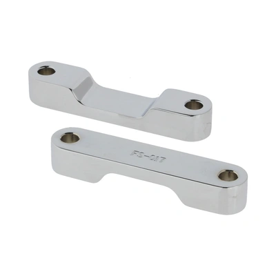 Fender Spacer Kit - Chrome. Fits Touring 2014up with 23in. or 26in. Custom Fender