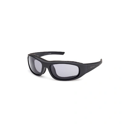 Harley-Davidson Mens Alley Sunglasses - Matte Black/Smoke Polarised Lens