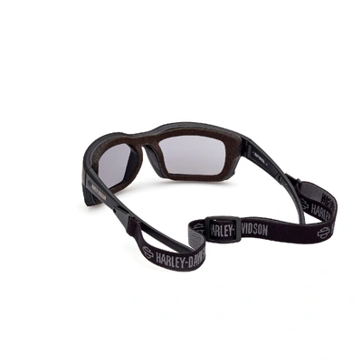 Harley-Davidson Mens Classic Eagle Sunglasses - Matte Black/Smoked Polarised Lens