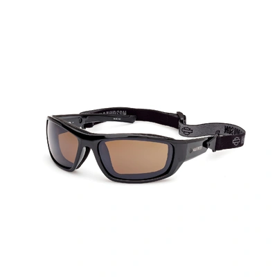 Harley-Davidson Mens Blaze Ace Sunglasses - Black/Amber Lens