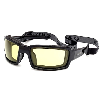 Harley-Davidson Mens Tour Of Duty Sunglasses - Black/Light Adjusting Yellow Lens