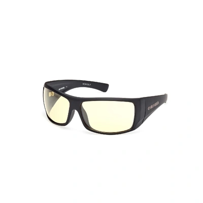 Harley-Davidson Mens Workout Sunglasses - Matte Black/Hydrophobic Coating Smoke Lens
