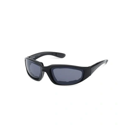Harley-Davidson Mens Checker Sunglasses - Shiny Black/Smoke Lens