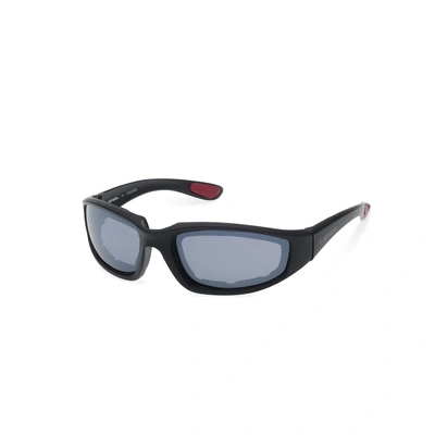 Harley-Davidson Mens Checker Sunglasses - Matte Black/Smoke Lens