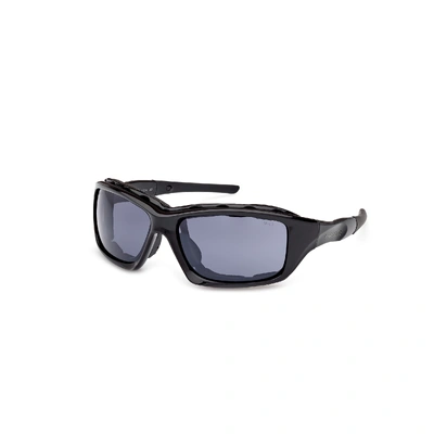 Harley-Davidson Mens Flames Sunglasses - Black/Smoke Lens