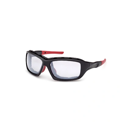 Harley-Davidson Mens Flames Sunglasses - Matte Black/Clear Light Adjusting Lens