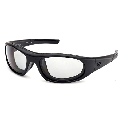Harley-Davidson Mens Alley 2.0 Sunglasses - Matte Black/Light Adjusting Smoke Polarised Lens