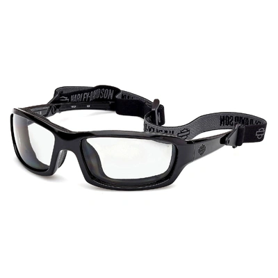 Harley-Davidson Mens Gym Time 2.0 Sunglasses - Shiny Black/Polarised Light Adjusting Lens