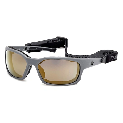 Harley-Davidson Mens Classic Eagle 2.0 Sunglasses - Grey/Bronze Lens