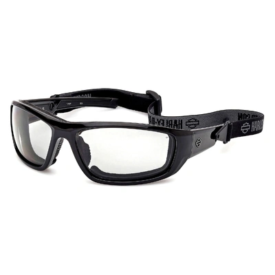 Harley-Davidson Mens Blaze Ace 2.0 Sunglasses - Shiny Black/Smoke Polarised Lens