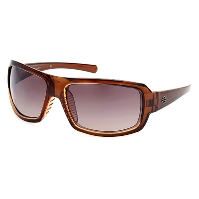 Harley-Davidson Mens Common Bond Sunglasses - Brown Crystal/Brown Gradient Lens