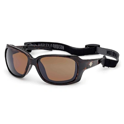 Harley-Davidson Womens Fire Bird Sunglasses With Headstrap - Shiny Tortoise