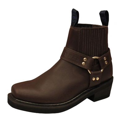 Johnny Reb Mens Classic Short Boots - Brown