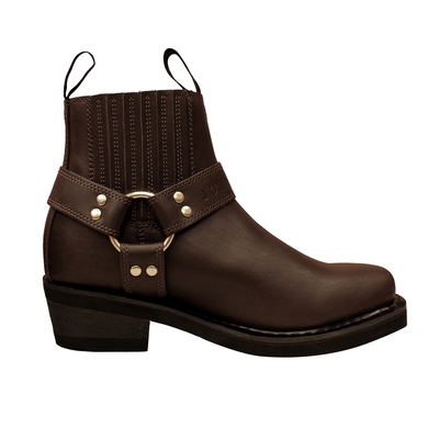 Johnny Reb Womens Classic Short Boots - Brown