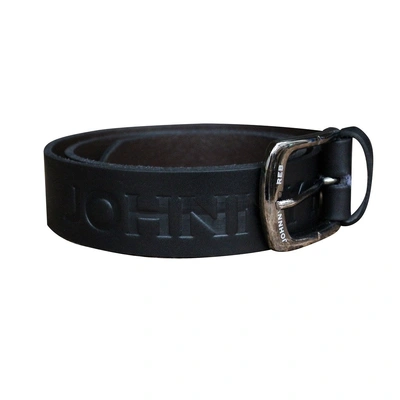 Johnny Reb Classic Leather Belt - Black