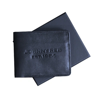 Johnny Reb Leather Wallet - Black