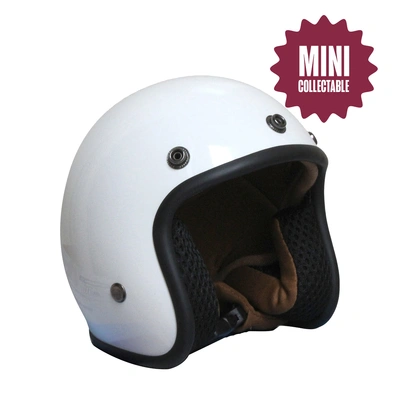 Johnny Reb Mini Helmet Collectable - The OG White