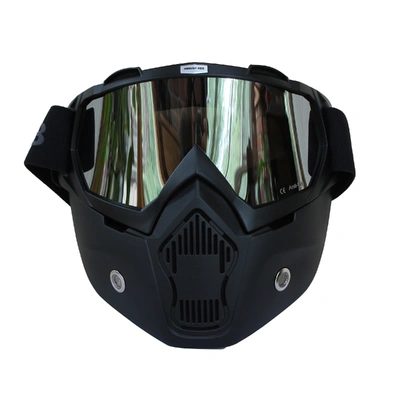 Johnny Reb Burke II Goggles With Mask - Black